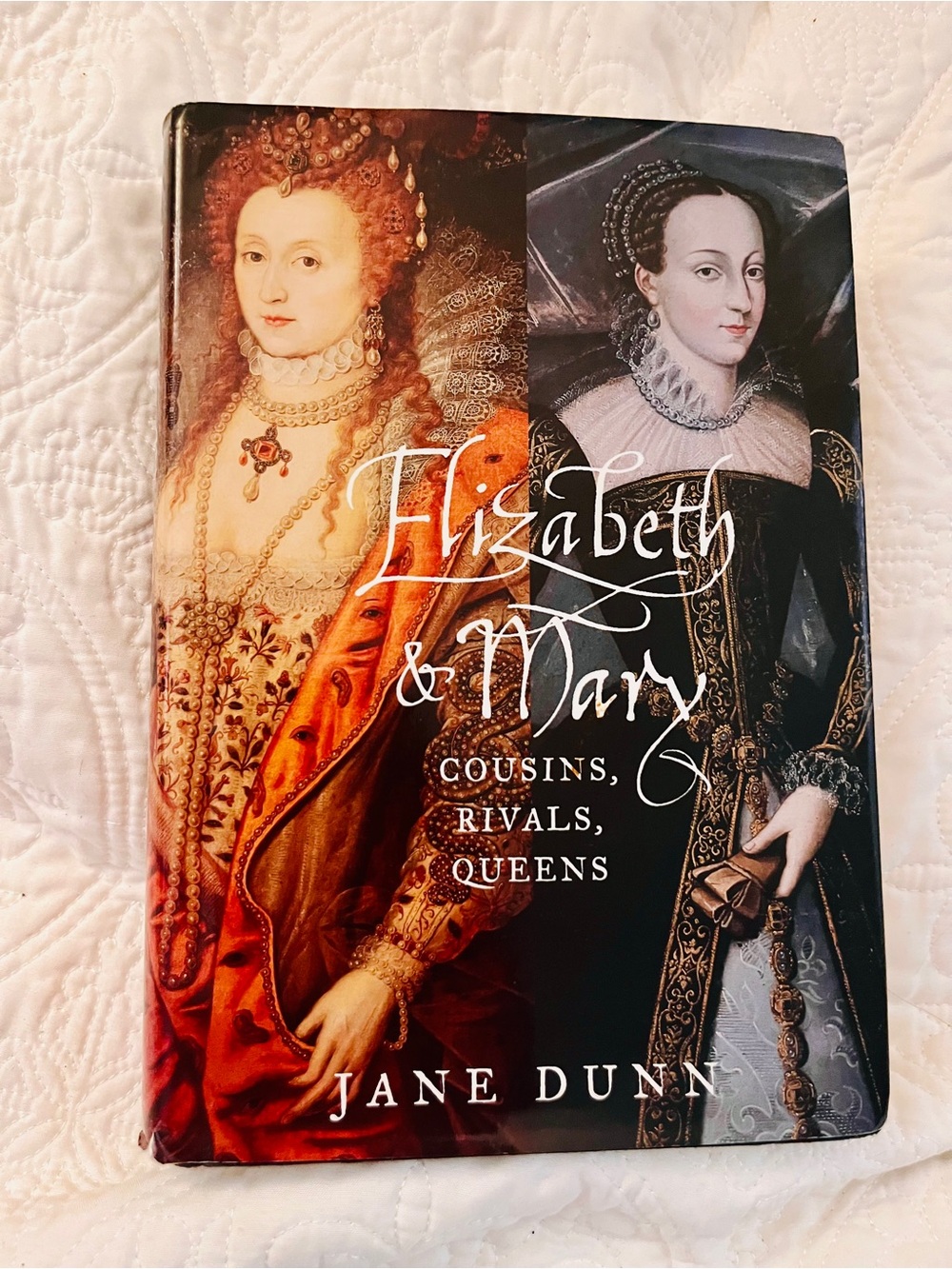 Elizabeth & Mary Hardcover Book With Dust Cover Good Condition